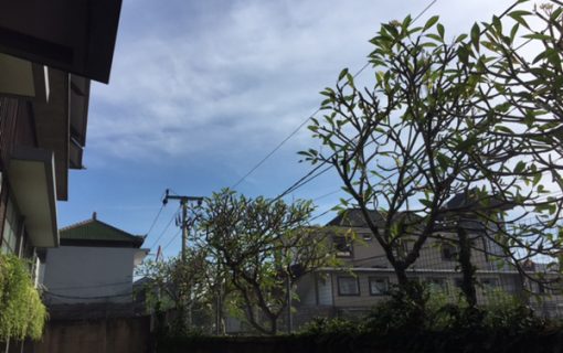 今日のバリ島のお天気♪2017年3月5日