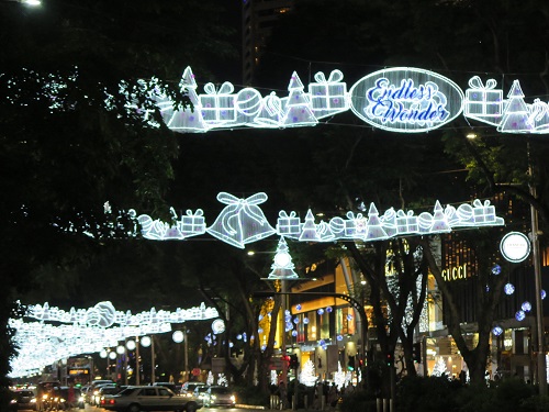 【シンガポール イベント情報 】オーチャード・ロードのクリスマス☆イルミネーション